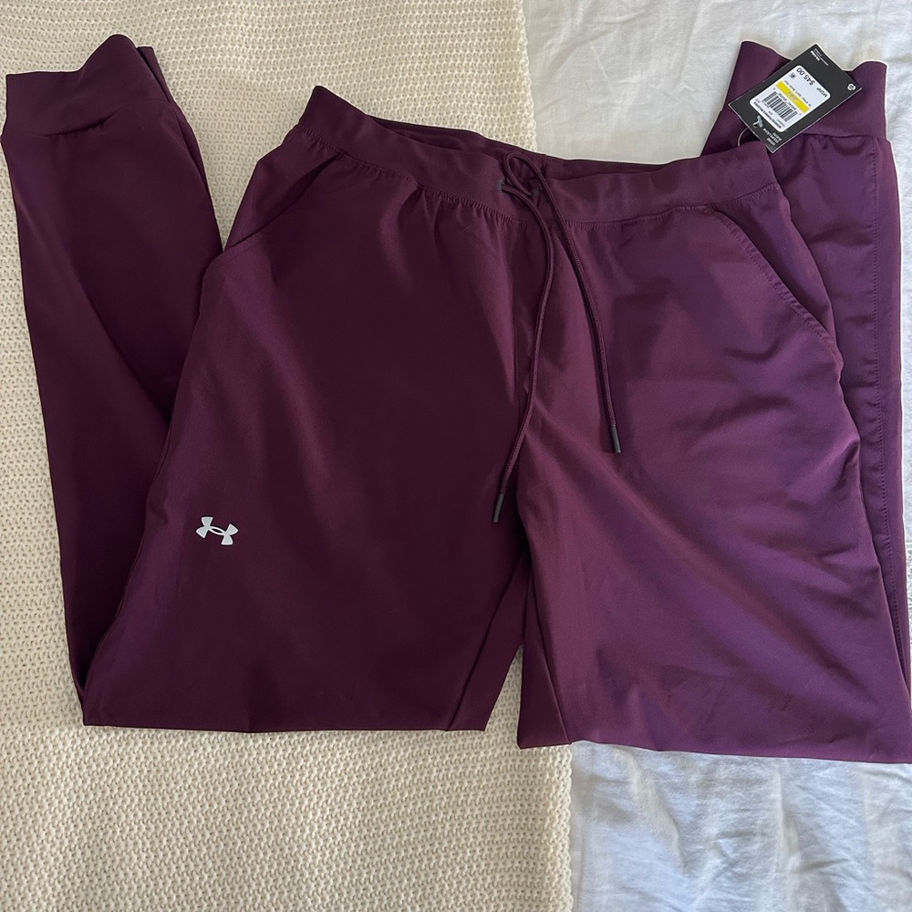 Under Armour Purple Sport Woven Pant